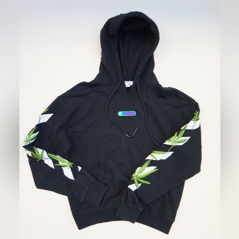 Off-White Weed Arrows Spring/Summer 2022 Hoodie - Size XS